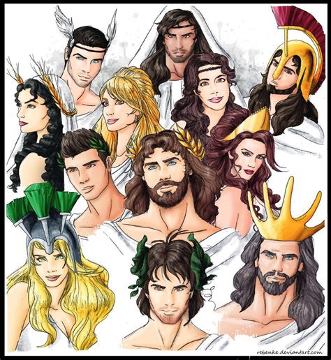 greek mythology fan art.